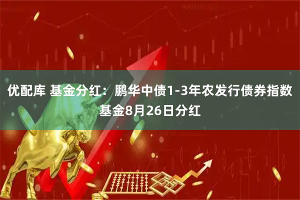 优配库 基金分红：鹏华中债1-3年农发行债券指数基金8月26日分红